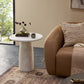 Janice End Table - Textured Lunar Concrete