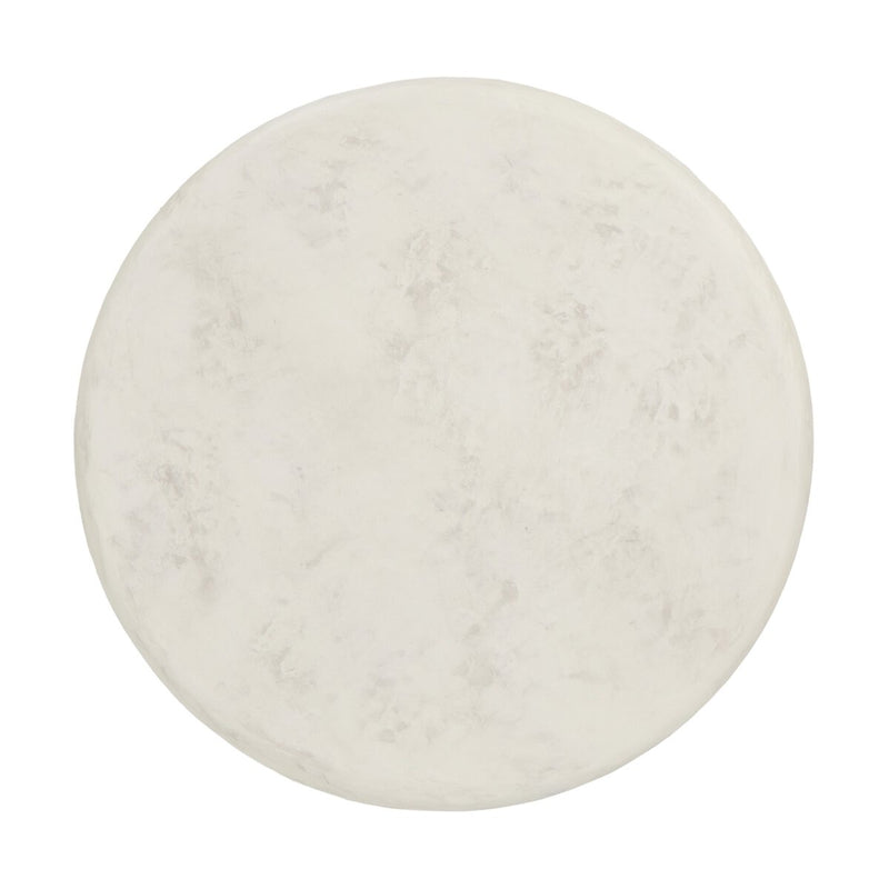 Janice End Table - Textured Lunar Concrete