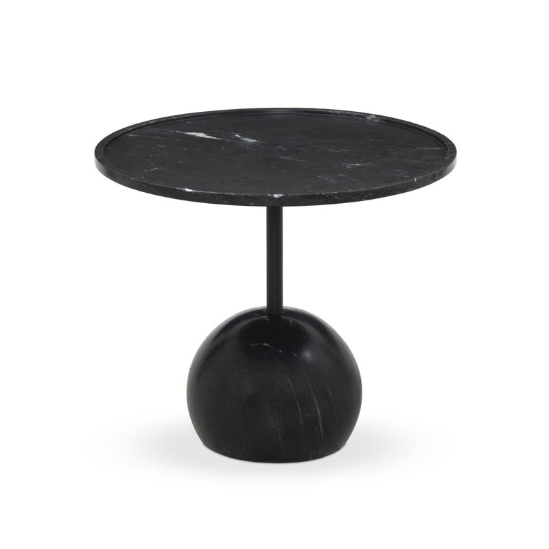 Viola End Table - Black Marble