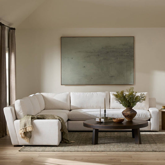 Yelena 3-Piece Sectional - Crypton Nomad Snow