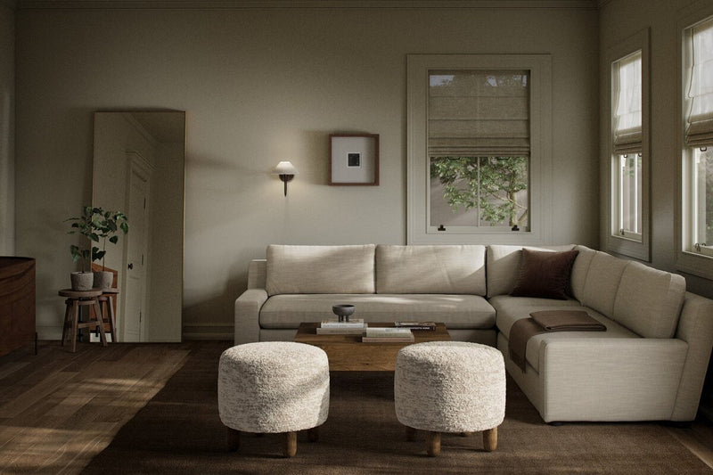 Yelena 3-Piece Sectional - Savoy Parchment