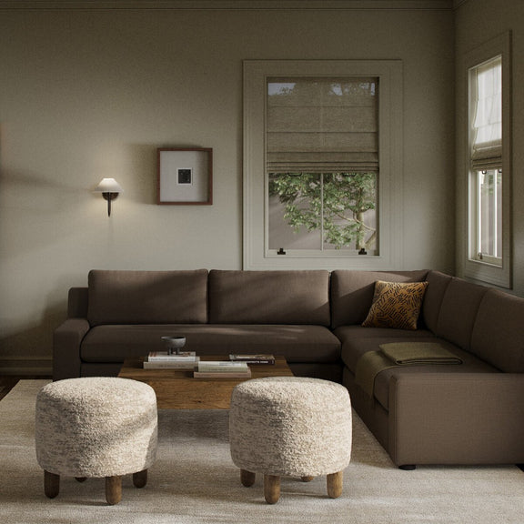 Yelena 3-Piece Sectional - Savoy Coffee