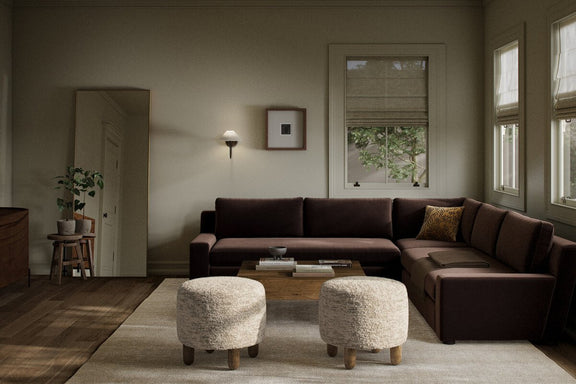 Yelena 3-Piece Sectional - Surrey Cocoa