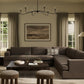 Crispin 3-Piece Sectional - Savoy Coffee