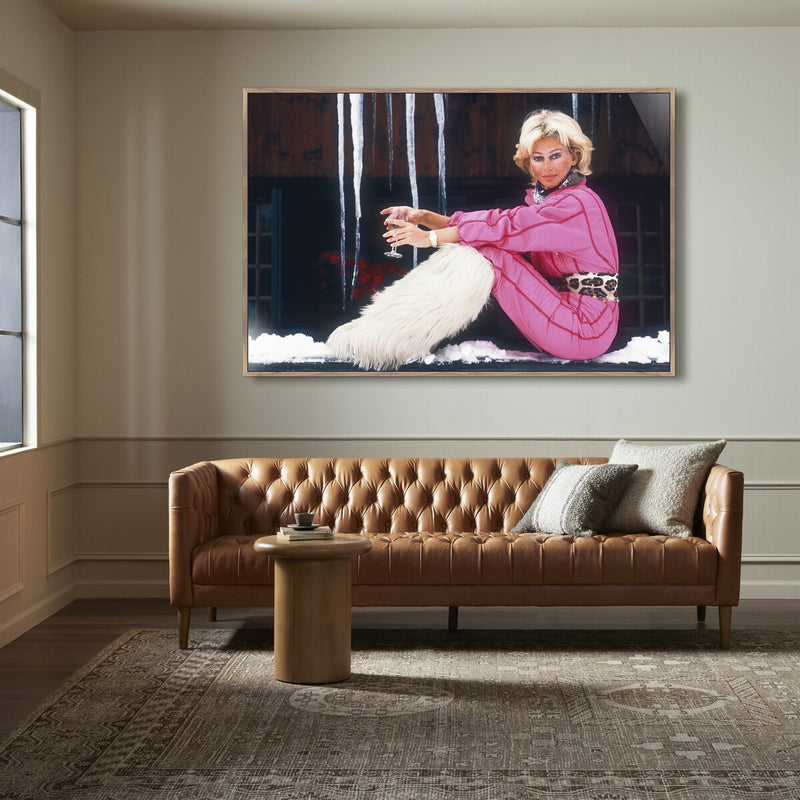Princess Bianca by Slim Aarons - Rustic Walnut
