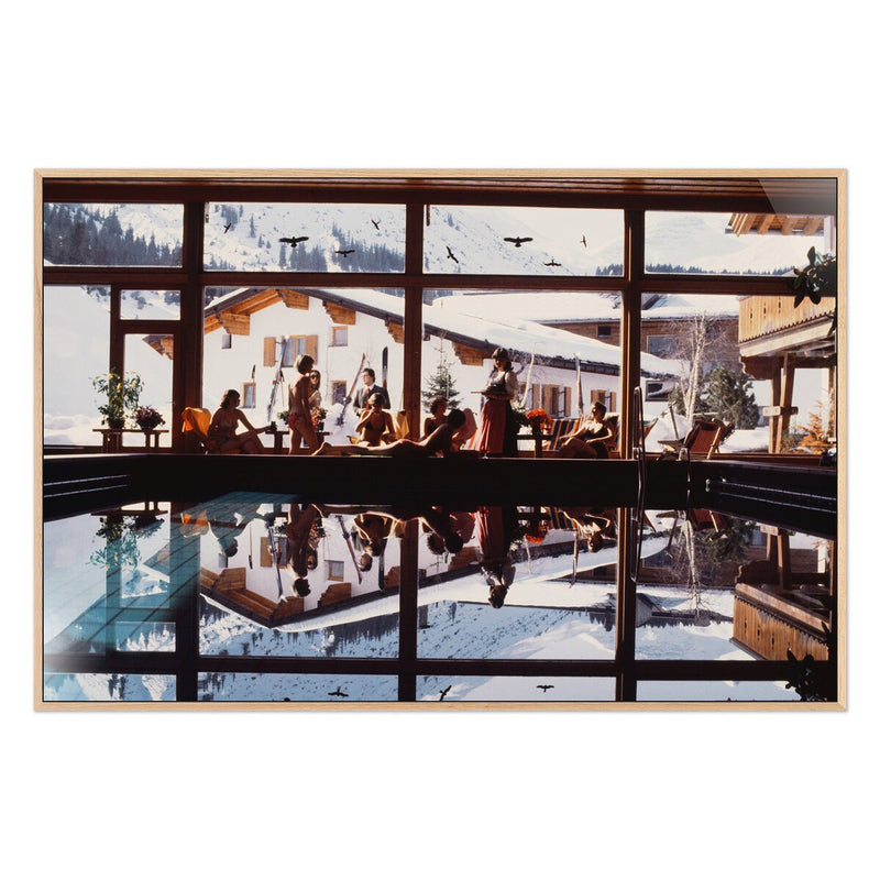 Gasthof Post Pool by Slim Aarons - White Oak