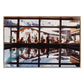 Gasthof Post Pool by Slim Aarons - Rustic Walnut