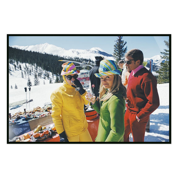 Snowmass Village by Slim Aarons - Black Maple