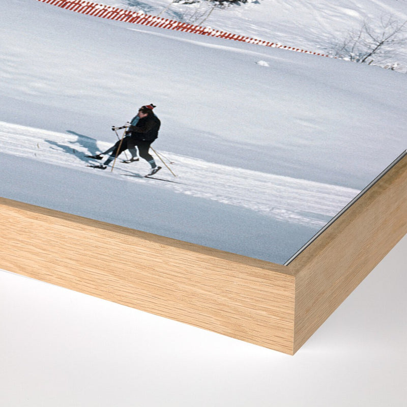 Skiing In Seefeld by Slim Aarons - White Oak