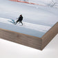 Skiing In Seefeld by Slim Aarons - Rustic Walnut