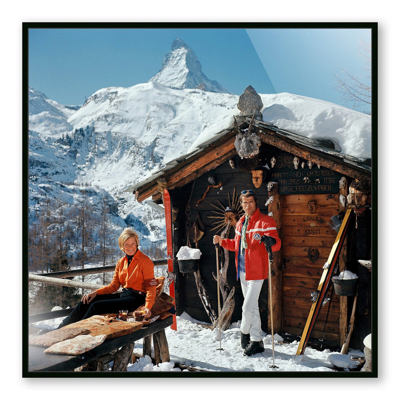 Chalet Costi by Slim Aarons - Black Maple