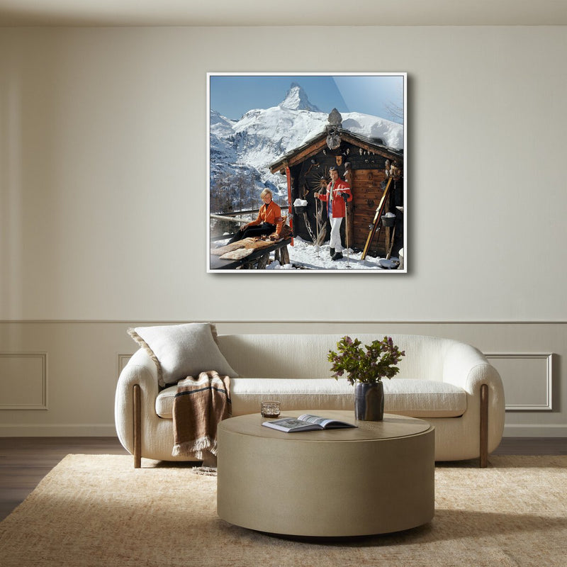 Chalet Costi by Slim Aarons - White Maple