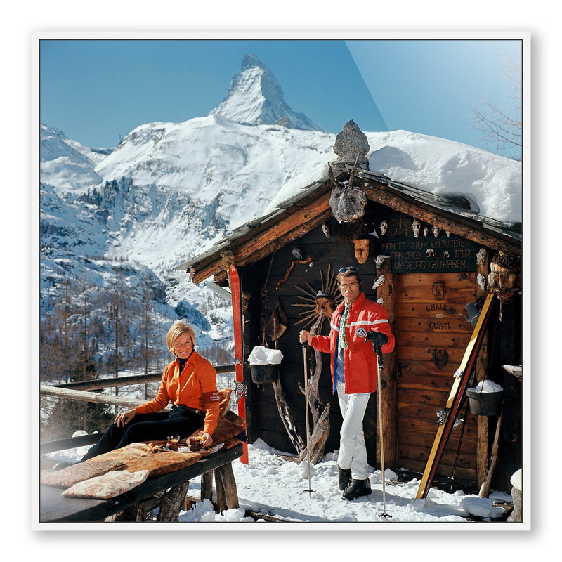 Chalet Costi by Slim Aarons - White Maple
