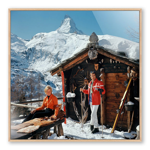 Chalet Costi by Slim Aarons - White Oak