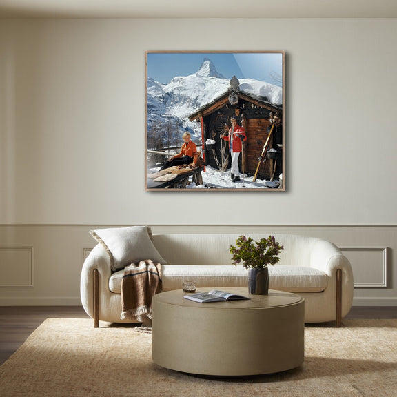 Chalet Costi by Slim Aarons - Rustic Walnut