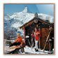 Chalet Costi by Slim Aarons - Rustic Walnut