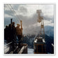 Alpine Skiing by Slim Aarons - White Maple