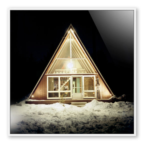 Skaal House In Stowe by Slim Aarons - White Maple