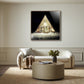 Skaal House In Stowe by Slim Aarons - Rustic Walnut
