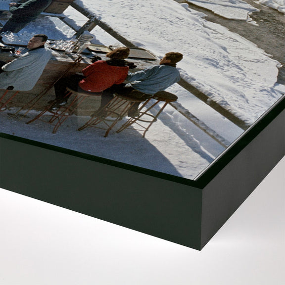 Lech Ice Bar by Slim Aarons - Black Maple