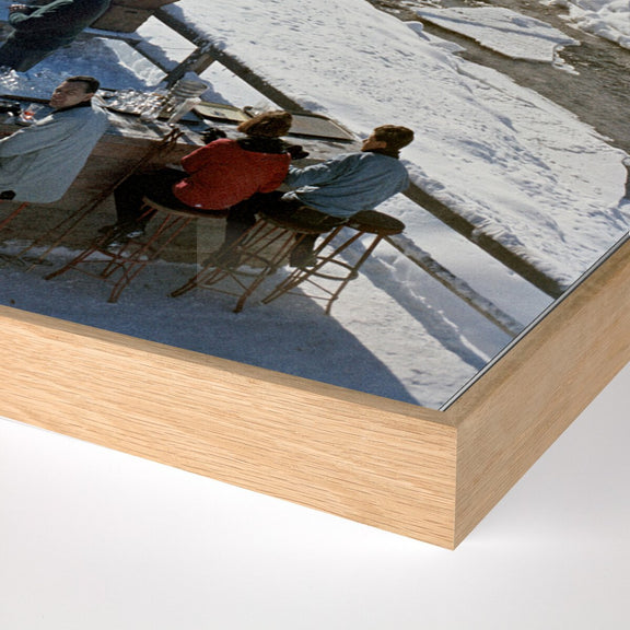 Lech Ice Bar by Slim Aarons - White Oak