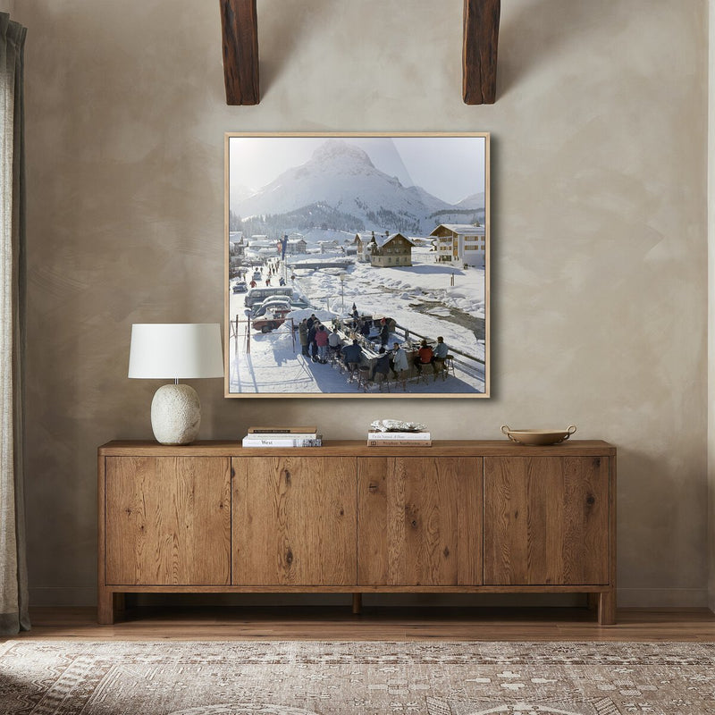 Lech Ice Bar by Slim Aarons - White Oak