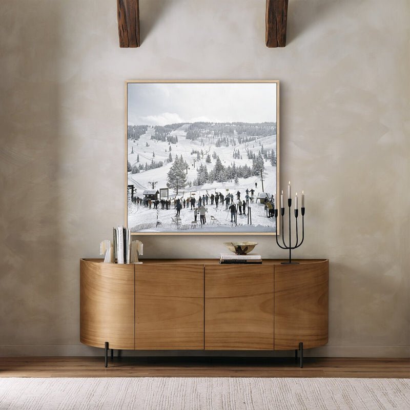 Skiing In Vail by Slim Aarons - White Oak