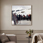 Lech Ice Bar II by Slim Aarons - Rustic Walnut