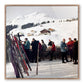 Lech Ice Bar II by Slim Aarons - Rustic Walnut