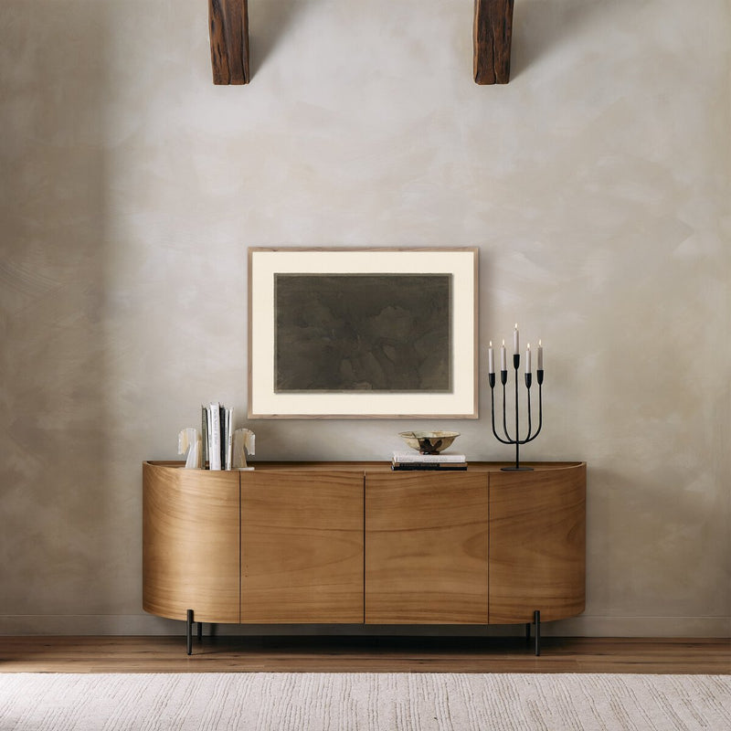 Liminal Space. No. 5 by Brooke Noel Morgan - Rustic Walnut
