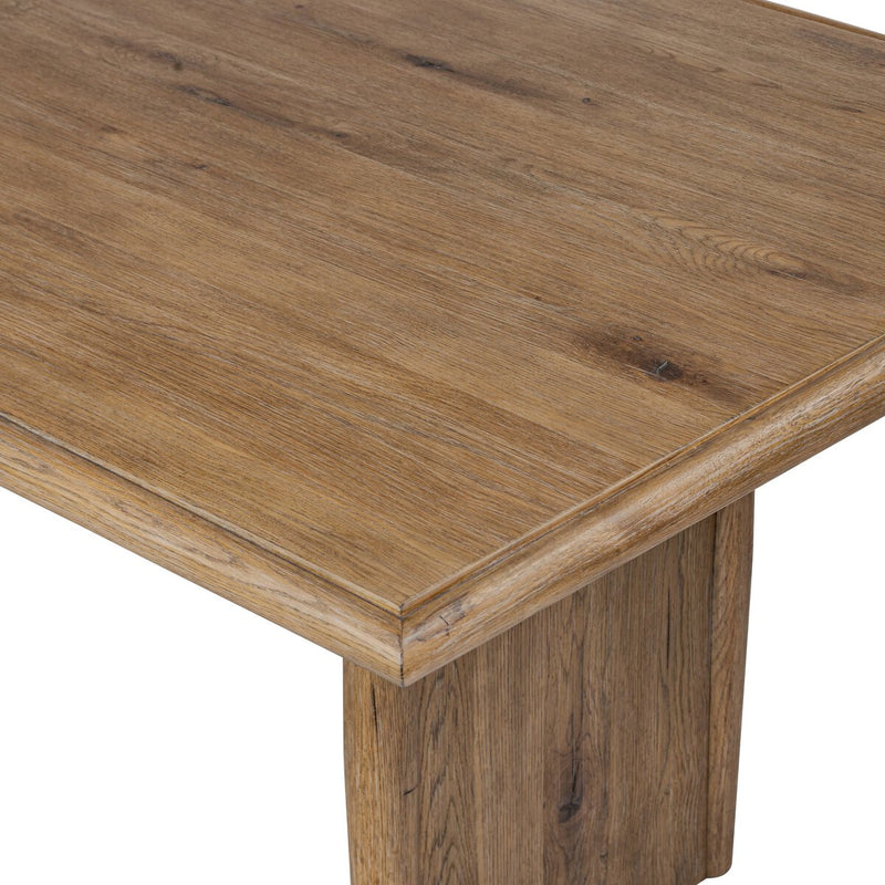 Glenview Dining Table - Weathered Oak