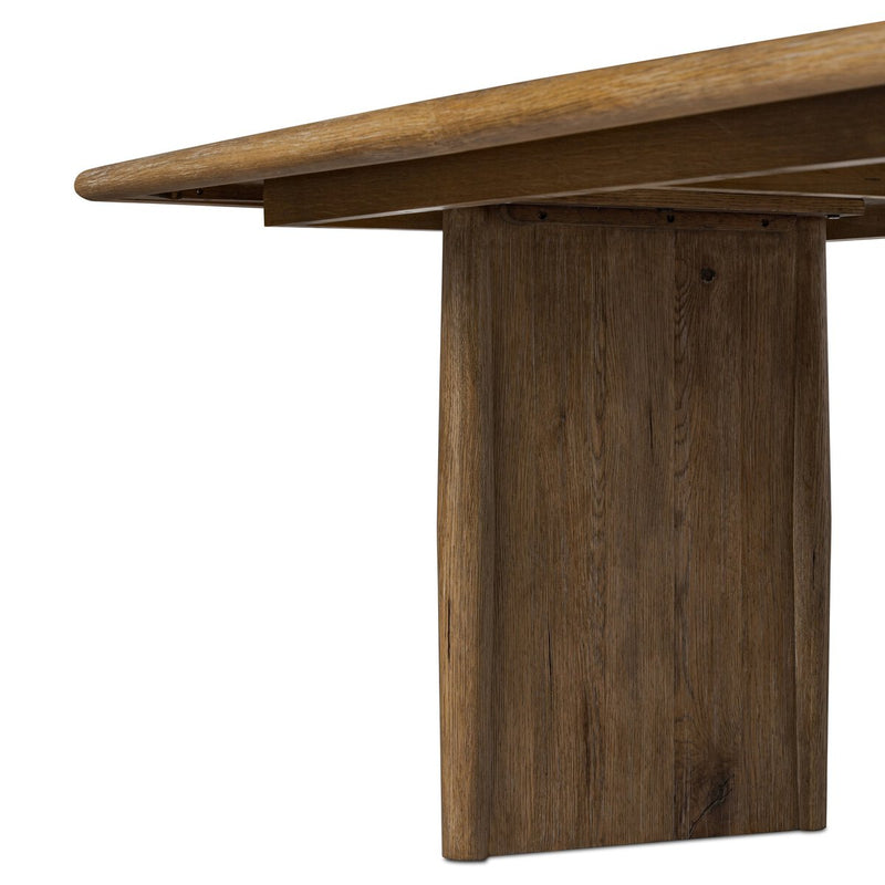 Glenview Dining Table - Weathered Oak