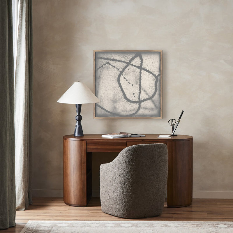 Unshackled No. 1 by Brooke Noel Morgan - Rustic Walnut