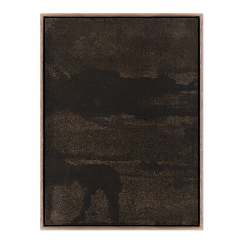 Liminal Space No. 1 by Brooke Noel Morgan - Rustic Walnut