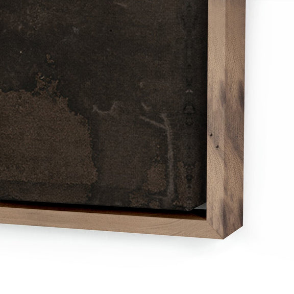Liminal Space No. 3 by Brooke Noel Morgan - Rustic Walnut