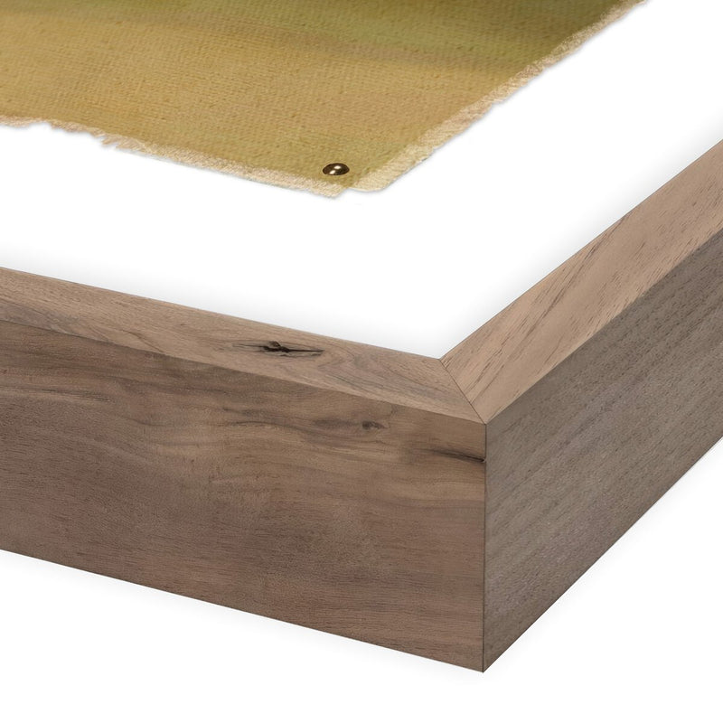Liquified Landscape IV by Roseanne Kenny - Rustic Walnut