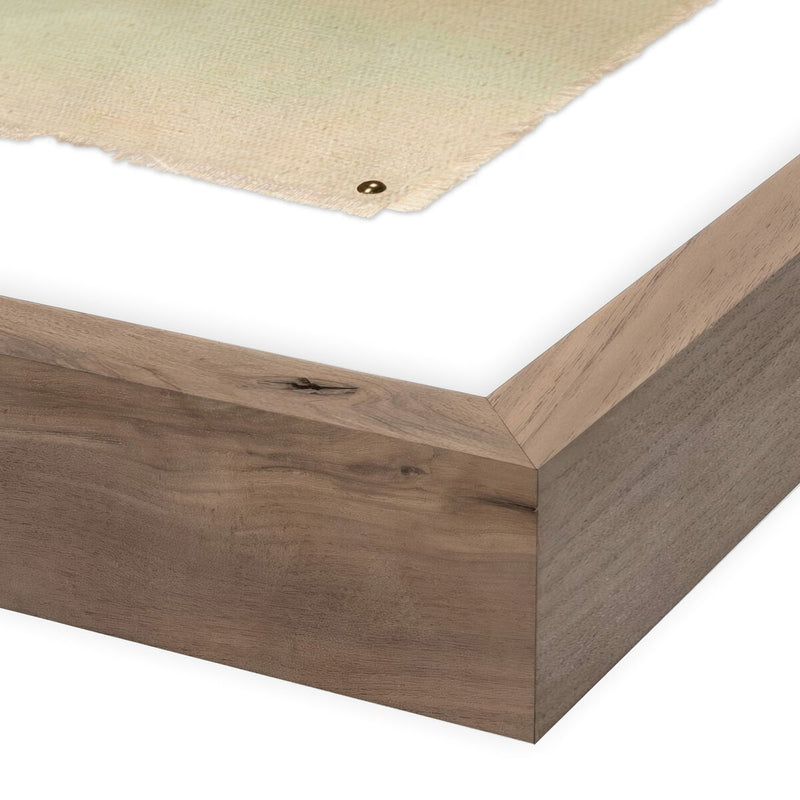 Liquified Landscape VI by Roseanne Kenny - Rustic Walnut