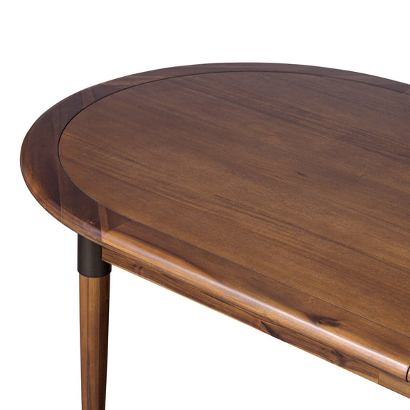 Harper Oval Extension Dining Table - Toasted Walnut