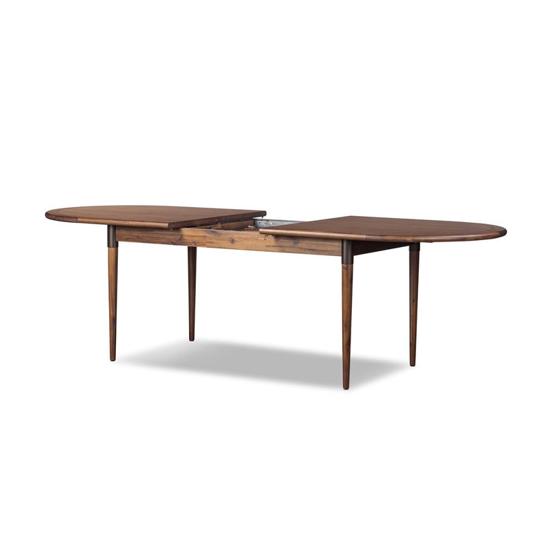 Harper Oval Extension Dining Table - Toasted Walnut