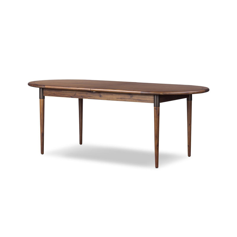 Harper Oval Extension Dining Table - Toasted Walnut