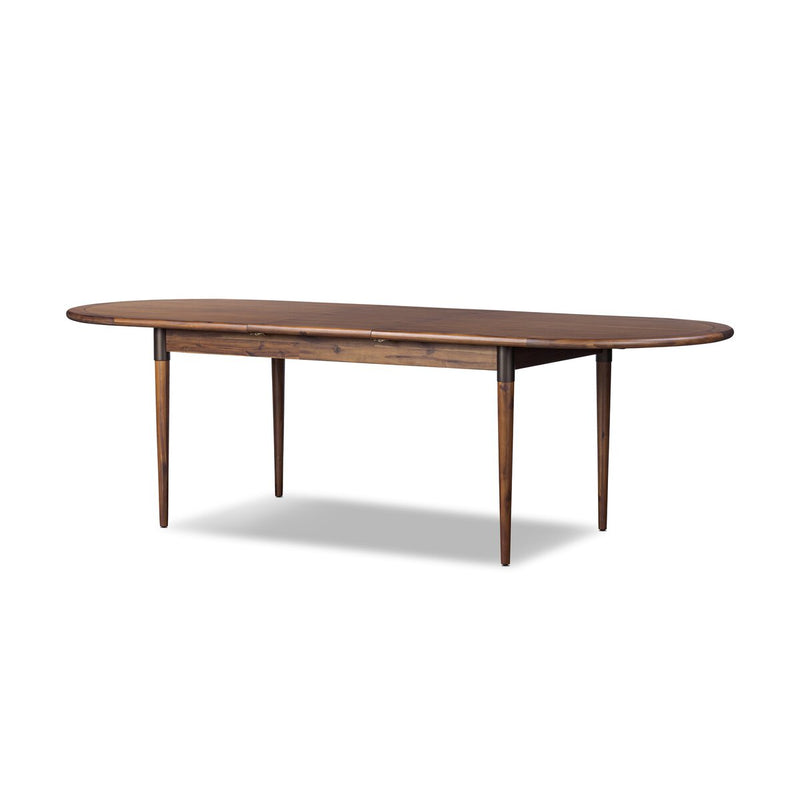 Harper Oval Extension Dining Table - Toasted Walnut