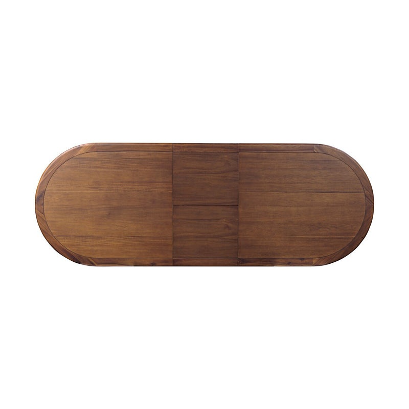 Harper Oval Extension Dining Table - Toasted Walnut