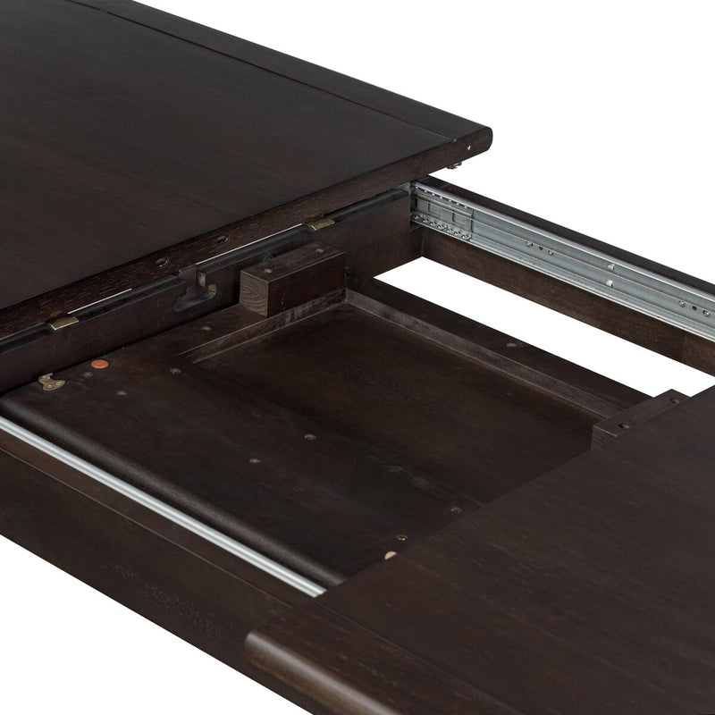 Harper Oval Extension Dining Table - Black Mango