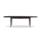 Harper Oval Extension Dining Table - Black Mango