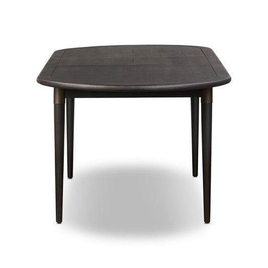 Harper Oval Extension Dining Table - Black Mango