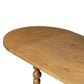 Blinn Oval Leaf Extension Dining Table - Worn Oak Veneer