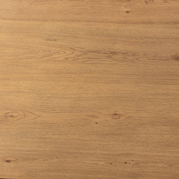 Blinn Oval Leaf Extension Dining Table - Worn Oak Veneer
