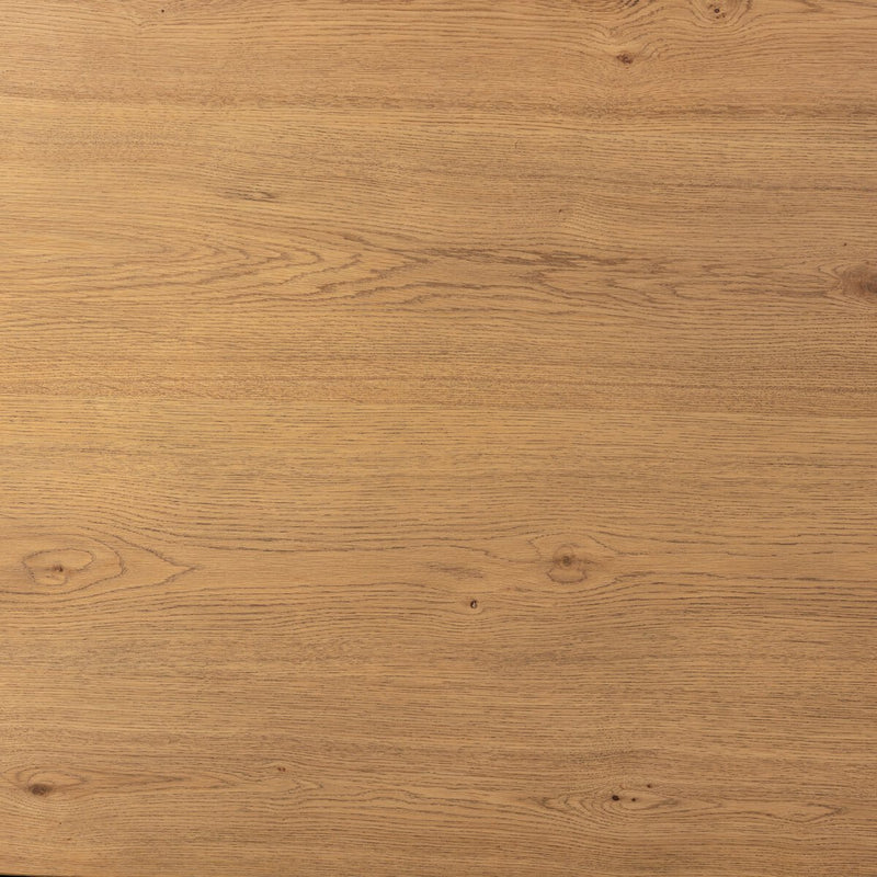Blinn Oval Leaf Extension Dining Table - Worn Oak Veneer