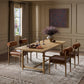 Blinn Oval Leaf Extension Dining Table - Worn Oak Veneer