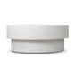 Kesia Outdoor Coffee Table - Coarse Ivory Concrete